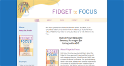 Desktop Screenshot of fidgettofocus.com
